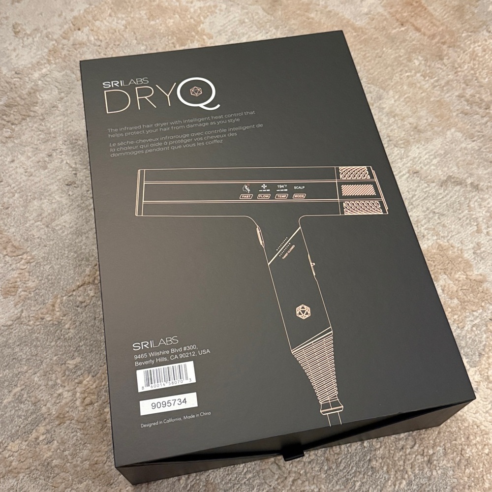 SRI DryQ hairdryer + diffuser